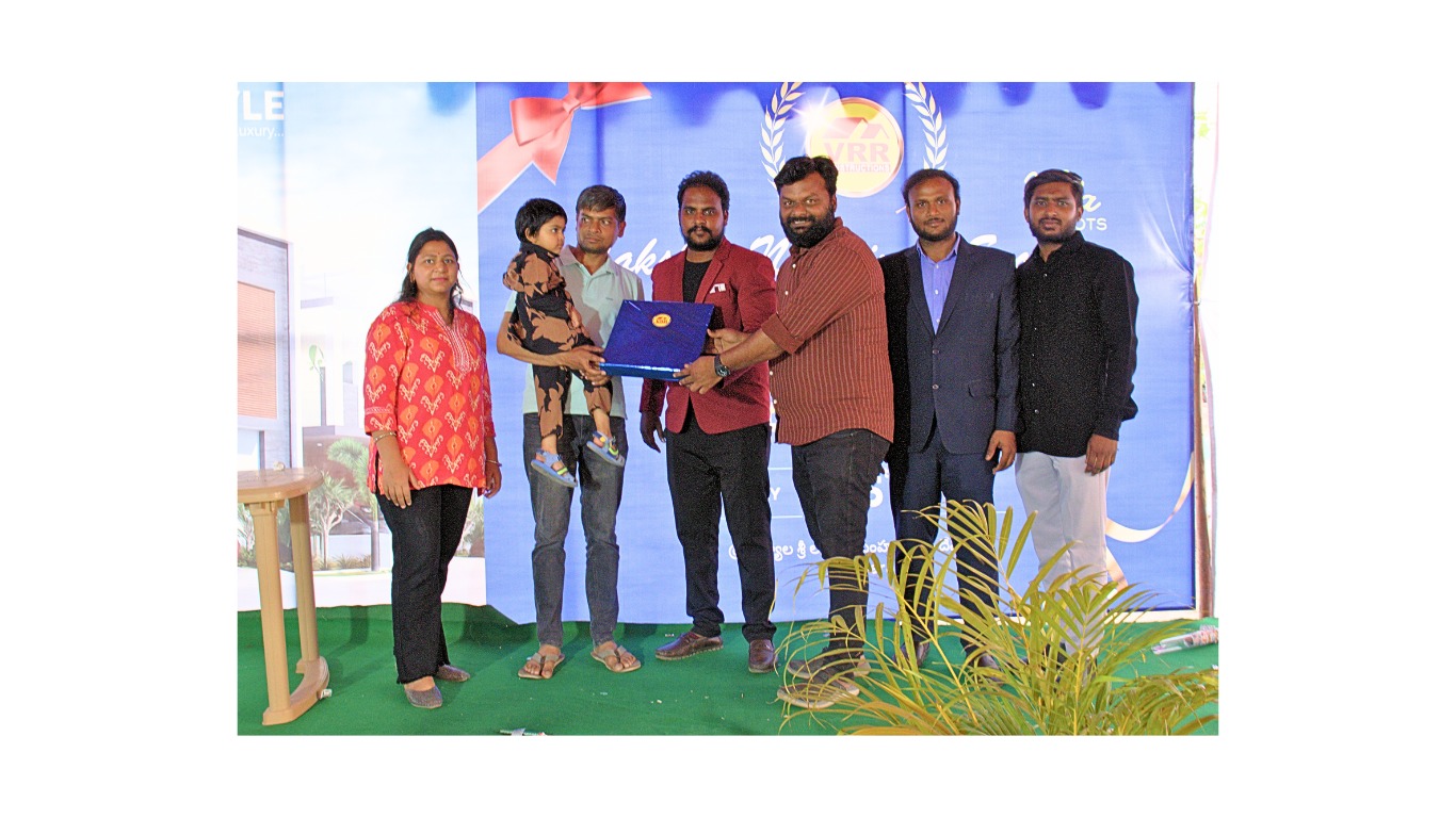 VRR Constructions Venture Launch Event – Villa Plots & Duplex Houses in Keesara & Cheeriyal